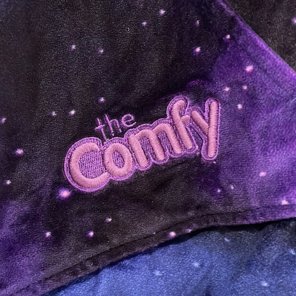 Comfy USA Original Jr. - Purple Galaxy Oversized pullover - 10 years old & under